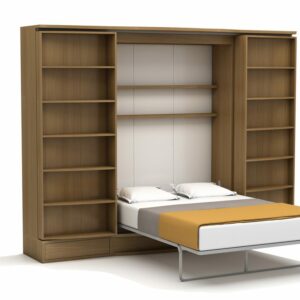 Tweepersoons opklapbed Suit bruin