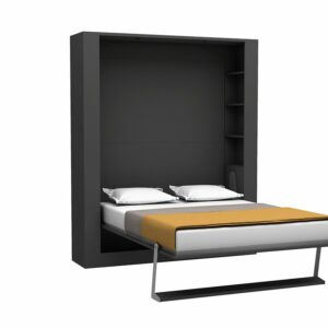 Tweepersoons opklapbed Nova Queen Antraciet