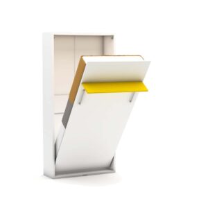 1-persoons opklapbed zonder bureau - Happy - geel
