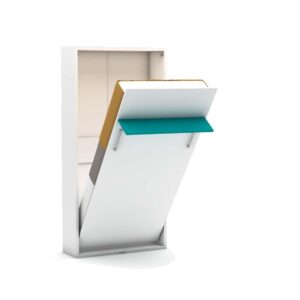 Eenpersoons opklapbed zonder bureau - Happy - Turquoise