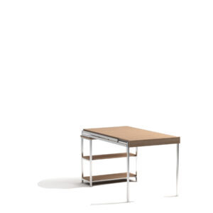 Opklapbare wandkast naar tafel