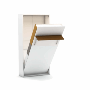 Eenpersoons opklapbed zonder bureau - Happy - Houtlook