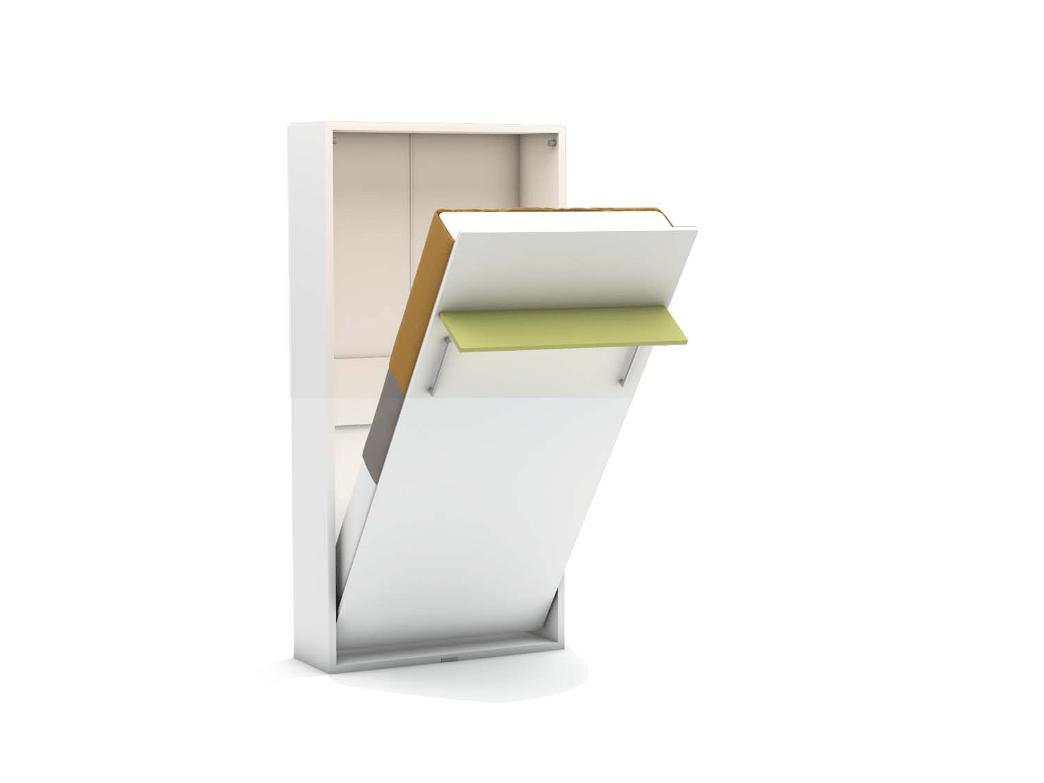 Eenpersoons opklapbed zonder bureau - Happy - Verde